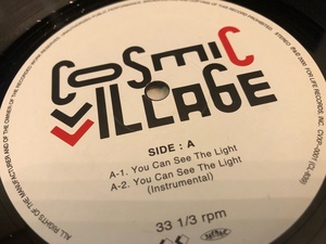 12”★Cosmic Village / You Can See The Light / アシッド・ジャズ！