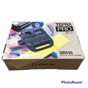 送料無料 KINGJIM TEPRA PRO SR515 テプラ キングジム 動作品 アダプター SR6A