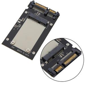 ☆彡 Mini mSATA SSDを2.5インチSATA(6Gbps)へ変換カード 未使用品 ☆彡 あ