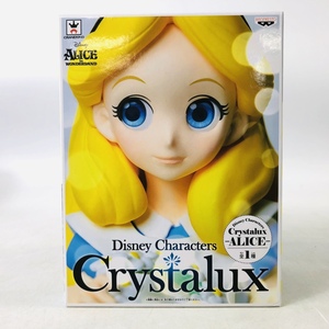 新品未開封 ディズニー Disney Characters Crystalux ALICE 01 不思議の国のアリス アリス