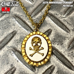 CREAM SODA крем soda 55TH ANNIVERSARY PENDANT 55 anniversary commemoration подвеска PD22GS-08 контри-рок блокировка n roll meki олень n кольцо 