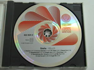 RED FAN LABEL【W.Germany盤】YELLO / STELLA 822 820-2 02 # CJ MADE IN W.GERMANY BY PDO【FLAP付】
