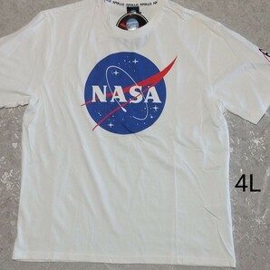 NASA 半袖ロゴTシャツ 4L 新品