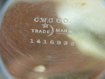 【34407】WALTHAM ウォルサム 手巻き 懐中時計 CWC TRADE MARK WARRANTED CRESCENT 25YEARS　　 _画像7