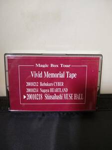 T1565 cassette tape Vivid vi vi do/Vivid Memorial Tape 2001.2.18 heart .. Mu z distribution V series 
