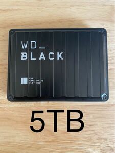 ⑧ 5TB 2.5インチポータブルHDD USB3 WD_Black P10 Game Drive WDBA3A0050BBK