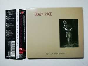 【帯付CD】Black Page - Open The Next Page 1986年(2001年日本盤) 日本シンフォプログレ