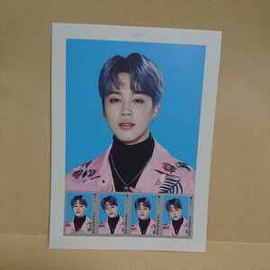 BTS 防弾少年団 フォトカード WINGS ポステージスタンプシール ジミン JIMIN