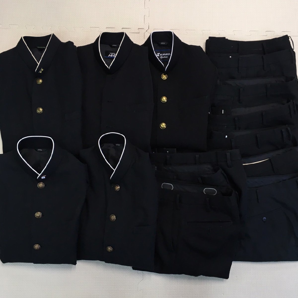 パネル 学生服 上下 165A 中学校 ほぼ未使用 新品 標準服 - 通販