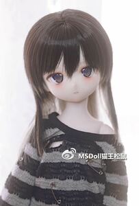 BJDドール用ウィッグ MDD/kumako/DDサイズ通用 全3色 8-9インチ 球体関節人形 doll