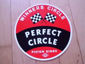 即決 VINTAGE AUTO PARTS STICKER WINNERS CIRCLE PISTON RINGS ビンテージ オート パーツ ステッカー ウィナーズ サークル