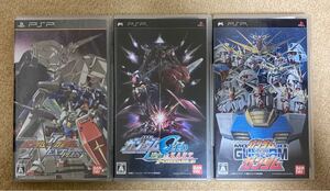PSP ガンダム3本セット ガンダムVS.ガンダムNEXTPULS ガンダムVSガンダム ガンダムSEED 連合vs.ZAFT