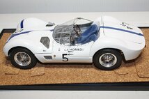 [K5A-46-236-2] CMC MASERATI TIPO 61 BIRDCAGE 1960 マセラティ・ティーポ61 バードケージ1960年 CAMORADI 本体のみ 中古 _画像3