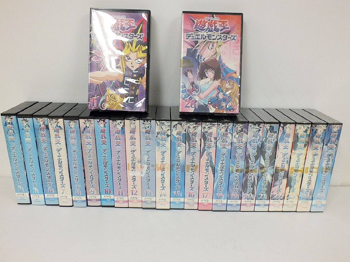 大人気 VHS 遊戯王 初代 1〜7巻 3巻無し レンタル落ち asakusa.sub.jp