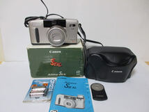 Canon Autoboy SⅡ XL コンパクトカメラ (本体、ケース、箱、説明書、リモコン、電池）付き_画像1
