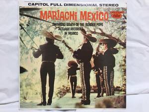 ☆V200☆LP レコード MARIACHI MEXICO Swinging South Of The Border Pops Actually Recorded In Mexico　US盤