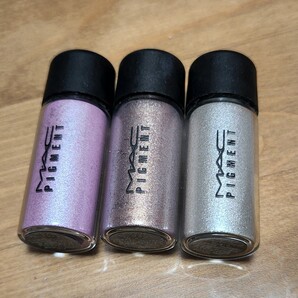 M・A・C ピグメント Mac 3色セット ほぼ未使用 ラメパウダー