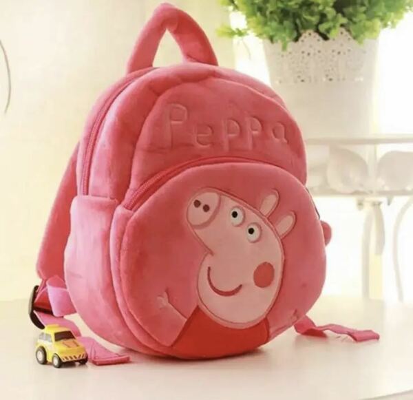 peppa pig ペッパピッグ　リュックサック　可愛い　ピンク　キッズ 子供用