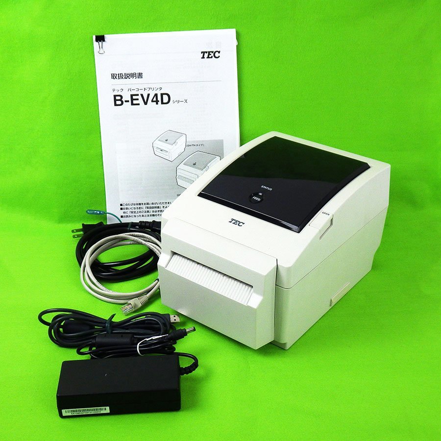 日本製 東芝 テック ラベル プリンタ B-EV4D-GC17-R