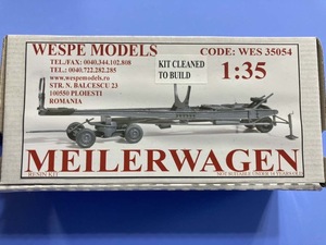 ドイツ　V2用　Meiler Wagen　1/35 Wespe Models