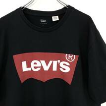 Levi’s(リーバイス)半袖Tシャツ バットウィングロゴ メンズL ブラック_画像8