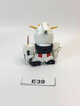 【即決】νガンダム プライズ景品？ SDガンダム フィギュア 完成品 ジャンク 同梱可 E39_画像2