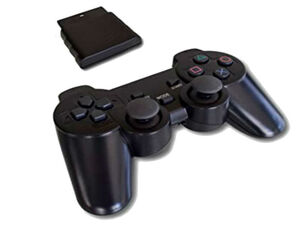 (新品)ワイヤレス 2.4Ghz無線 アナログコントローラー PS2 playstation2 プレーステーション2 プレステ2 対応 ゲームパッド