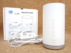 【中古 良品】UQ Speed Wi-Fi HOME L01s HWS32MWU ホームルーター 一括購入 制限〇(MFB92-8)