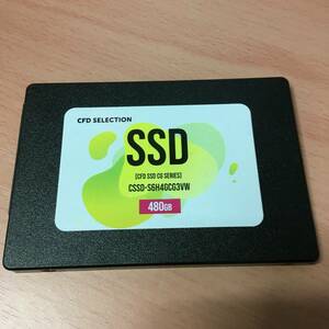 SSD 480GB SATA 2.5インチ CFD | ※書き込み60TB 注意※