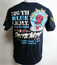 新品 ♪★　ラフスタイル　ROUGH STYLE 半袖Tシャツ　黒色　サイズM　★ 17503_画像4