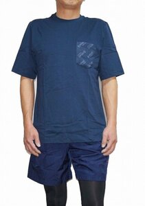 リーボック Reebok Tシャツ と ショートパンツ 紺 メンズ トレーニング ジム ワークアウト セットアップ 上下 スポーツ ウエア サイズM
