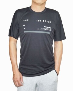 アディダス adidas TERREX 半袖Tシャツ 黒 F12422 吸汗性 速乾性 透湿性 保温性 メンズ クール ブラック アウトドア 夏物 表記サイズM