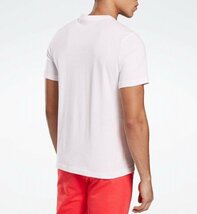 リーボック Reebok 半袖Tシャツ FP9152 白 ロゴ メンズ 夏物 ホワイト トレーニング ジム ワークアウト フィットネス スポーツ ウエア M_画像2