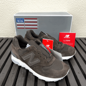 国内正規品 New Balance M1400MI BLACK OLIVE 新品 USA製 US7 25cm スウェード アメリカ製 米国製 ブラック オリーブ NB made スニーカー