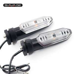 LED ターンシグナル インジケータライト HONDA ホンダ NC700 NC750 CTX700 CBR650F CBR500R CBR400R ウインカー（色：Clear）