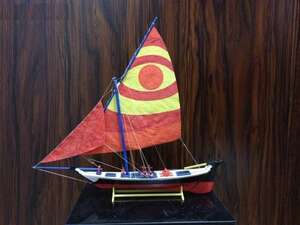 1844　Sacle 1/50 クラシック エジプト dhow felucca 1887 ヨット 木製模型キット