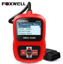 Foxwell NT200 obd2 eobd車 自動車スキャナエンジンエラーリーダーライブセンサーフリーズフレームデータ obdii診断ツール 新品_画像1