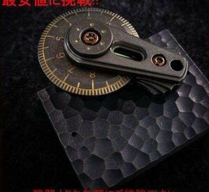 EDC　チタン　チタニウム製　スケール　メジャー　測り器具