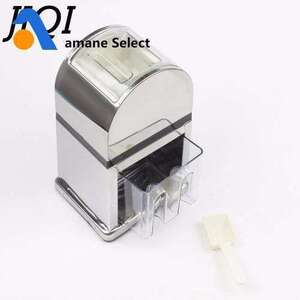  stainless steel steel. ice crusher Mini ice shaver chopper manual snow cone kakigori Smoothie Maker 