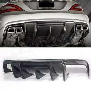  Mercedes W218 CLS aero diffuser carbon CLS350 CLS63 AMG bumper correspondence rear bumper 2011-13 year 