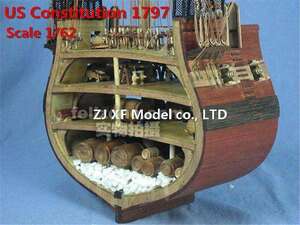 *1797 usn Classic wooden model scale 1/62 America . law army . wooden model kit *