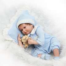 リボーンドール リアル 赤ちゃん人形 トドラードール ベビードール 55cm 高級 かわいい 衣装付 お洋服 ba54_画像2