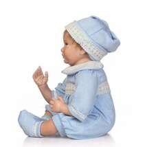 リボーンドール リアル 赤ちゃん人形 トドラードール ベビードール 55cm 高級 かわいい 衣装付 お洋服 ba54_画像7