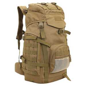 バックパック、ザック　ACU Molle 60 Lキャンプリュックサック ミリタリーバックパック大防水バックパック迷彩ハイキングアウトドア