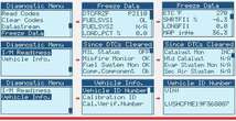 Foxwell NT200 obd2 eobd車 自動車スキャナエンジンエラーリーダーライブセンサーフリーズフレームデータ obdii診断ツール 新品_画像7