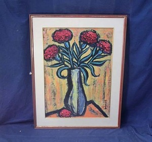 Art hand Auction 480377 일본화 꽃 이와사키 토모에(화가), 그림, 일본화, 꽃과 새, 조수