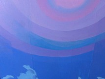 480412 油彩 中谷時男 作 「雪原のトナカイ」（P8）新構造社会員・画家・一枚の絵_画像4