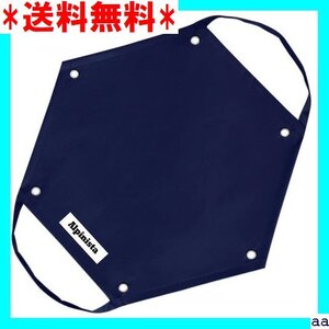 送料無料 Alpinista 50cm×50cm 黒 手袋付き 収納袋付き 防炎シート 焚 スパッタシート 焚き火台シート 777