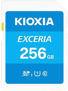 【ゆうパケット対応】キオクシア SDXCメモリーカード EXCERIA KSDU-A256G 256GB