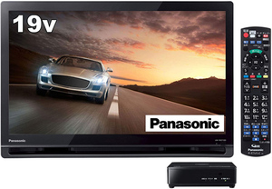 【中古】Panasonic 19V型 ポータブル液晶テレビ プライベート・ビエラ UN-19CF10-K ブラック 展示品